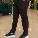 İtalyan Kemerli Yüksek Bel Full Likralı Pantolon ( 38 46 Uyumlu ) - Kahve