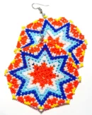 Mandala Kum Boncuk Küpe