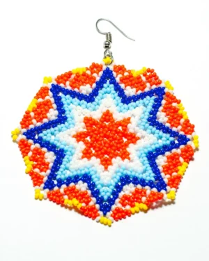 Mandala Kum Boncuk Küpe