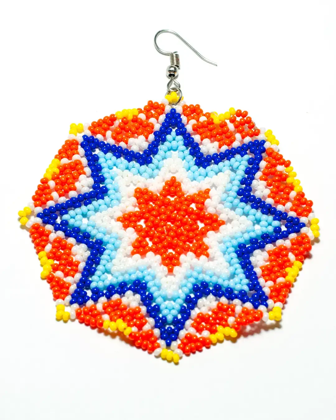 Mandala Kum Boncuk Küpe Mandala Kum Boncuk Küpe